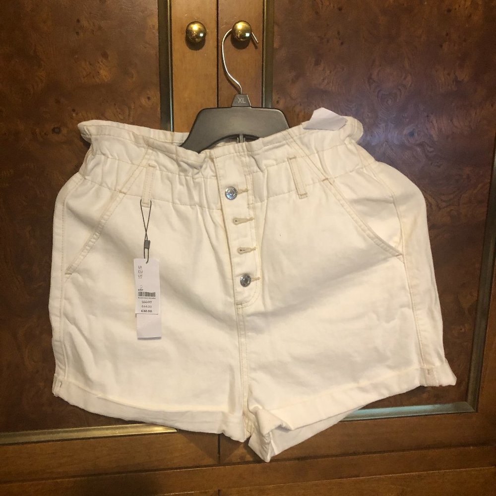 NWT paperbag high waist shorts